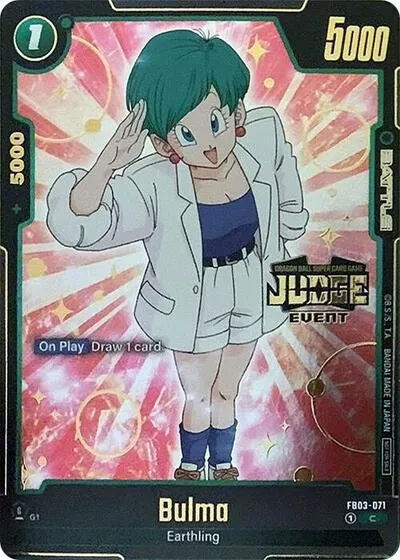 Bulma - FB03-071 (Judge Pack (Event Judge) 02) - Judge Pack Event Judge
