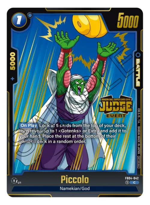 Piccolo (Judge Pack (Event Judge) 03) - Judge Pack Event Judge