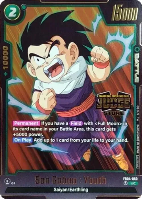 Son Gohan : Youth (Judge Pack (Store Judge) 03) - Judge Pack Store Judge