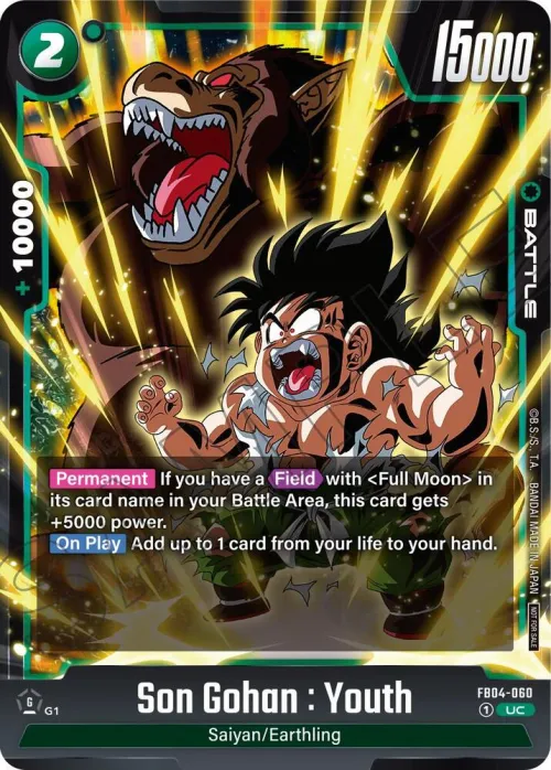 Son Gohan : Youth - Limited Pack 01