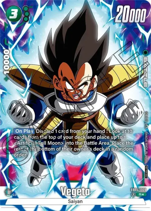 Vegeta - Tournament Pack Winner 05