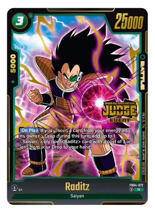 Raditz (Judge Pack (Event Judge) 03) - Judge Pack Event Judge