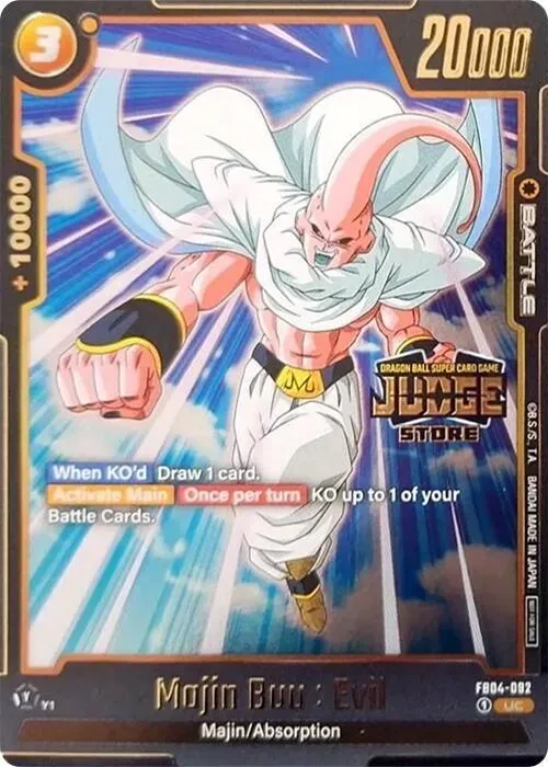 Majin Buu : Evil - FB04-092 (Judge Pack (Store Judge) 03) - Judge Pack Store Judge