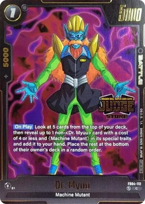 Dr. Myuu (Judge Pack (Store Judge) 03) - Judge Pack Store Judge