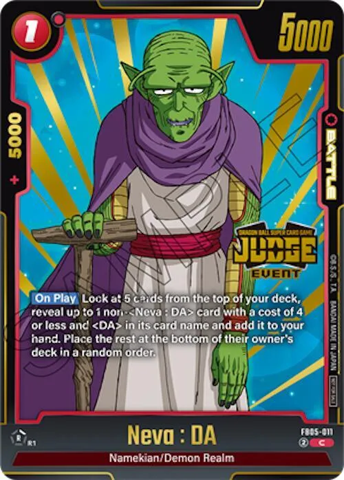 Neva : DA (Judge Pack (Event Judge) 04) - Judge Pack Event Judge