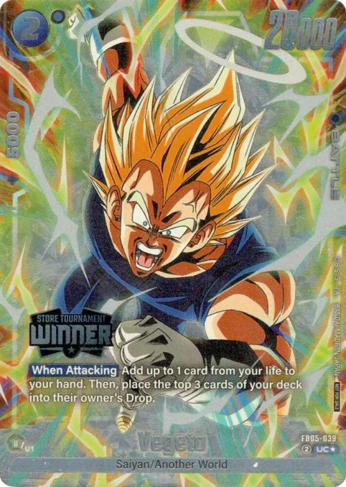 Vegeta - Tournament Pack Winner 06