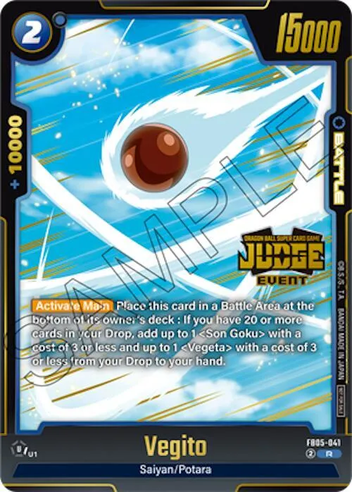 Vegito (Judge Pack (Event Judge) 04) - Judge Pack Event Judge
