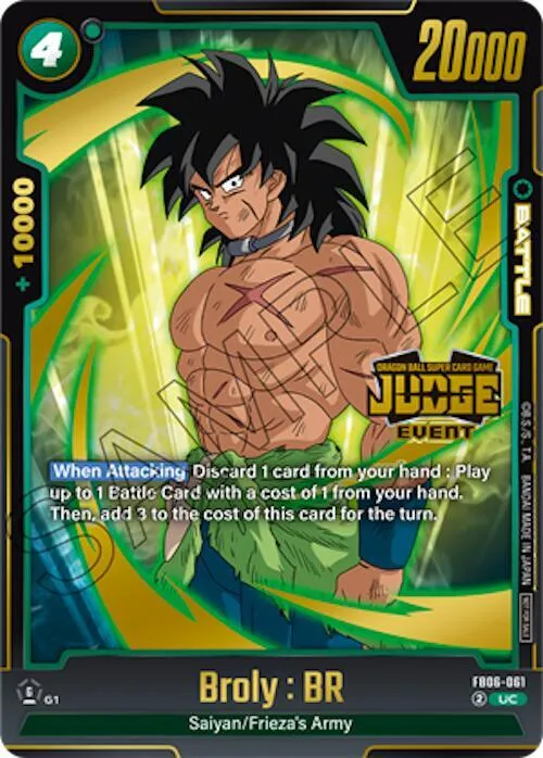 Broly : BR (Judge Pack (Event Judge) 04) - Judge Pack Event Judge