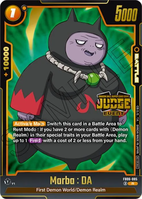 Marba : DA (Judge Pack (Event Judge) 04) - Judge Pack Event Judge