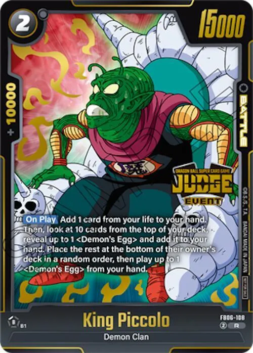 King Piccolo (Judge Pack (Event Judge) 04) - Judge Pack Event Judge