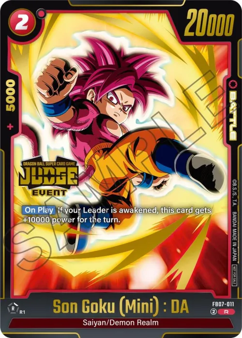 Son Goku (Mini) : DA (Judge Pack (Event Judge) 05) - Judge Pack Event Judge