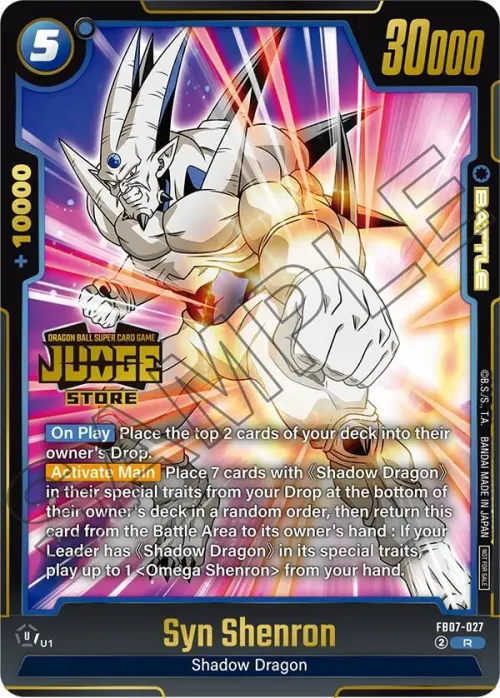 Syn Shenron (Judge Pack (Store Judge) 05) - Judge Pack Store Judge