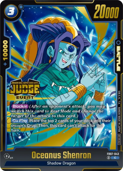 Oceanus Shenron (Judge Pack (Event Judge) 05) - Judge Pack Event Judge