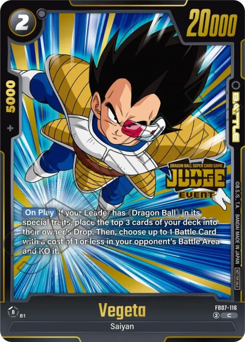 Vegeta (Judge Pack (Event Judge) 05) - Judge Pack Event Judge