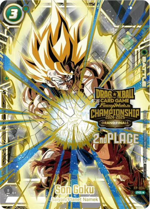 Son Goku - 2nd Place