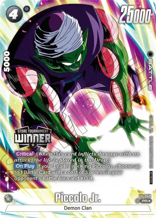 Piccolo Jr. - Tournament Pack Winner 07