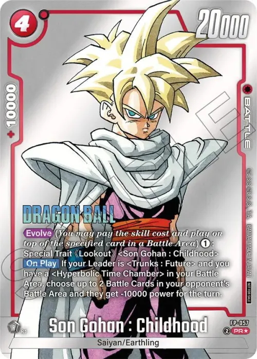 Son Gohan : Childhood - Tournament Pack Manga Ver Spec