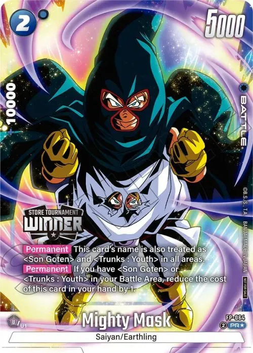 Mighty Mask - Tournament Pack Winner 09
