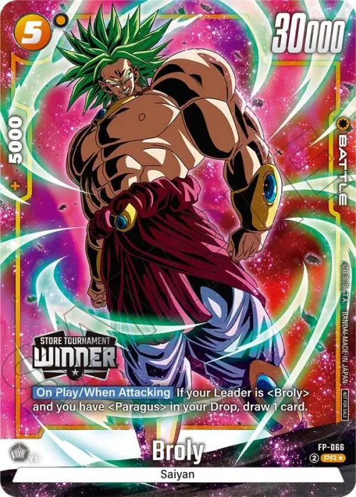 Broly - Tournament Pack Winner 09