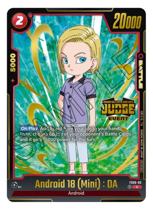 Android 18 (Mini) : DA (Judge Pack (Event Judge) 03) - Judge Pack Event Judge