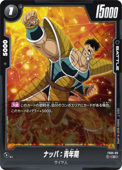 ナッパ：青年期