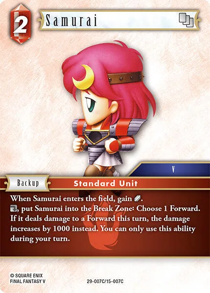 Samurai - Foil