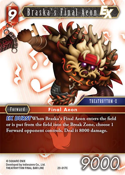Braska's Final Aeon EX - Foil