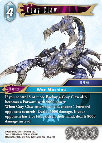 Cray Claw - Foil