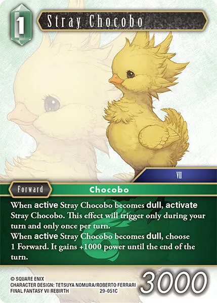 Stray Chocobo - Foil