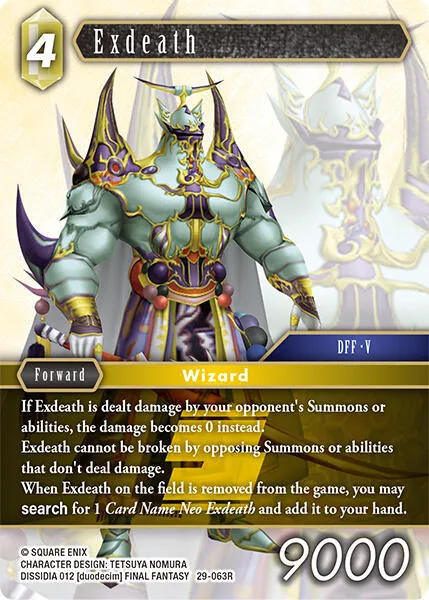 Exdeath - Foil