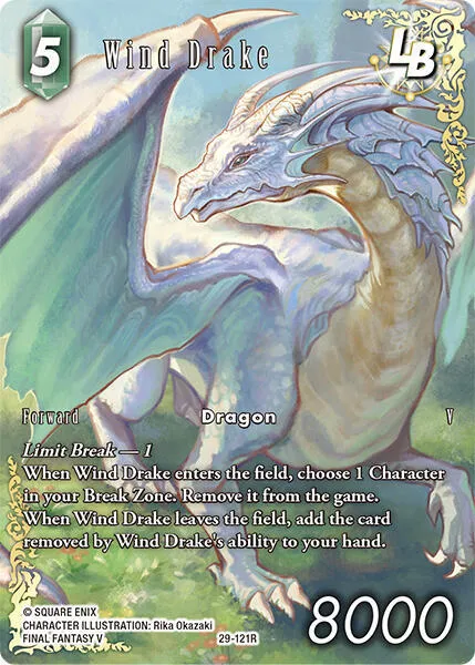 Wind Drake - Full Art