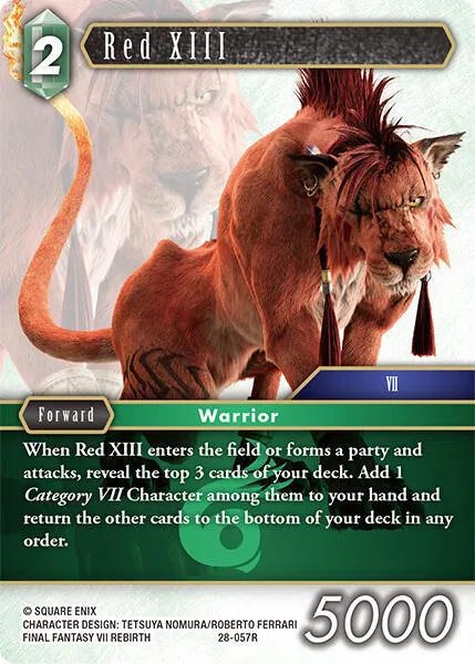 Red XIII - Foil