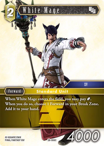 White Mage - Foil