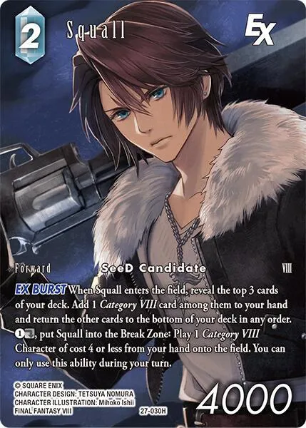 Squall EX - Full Art