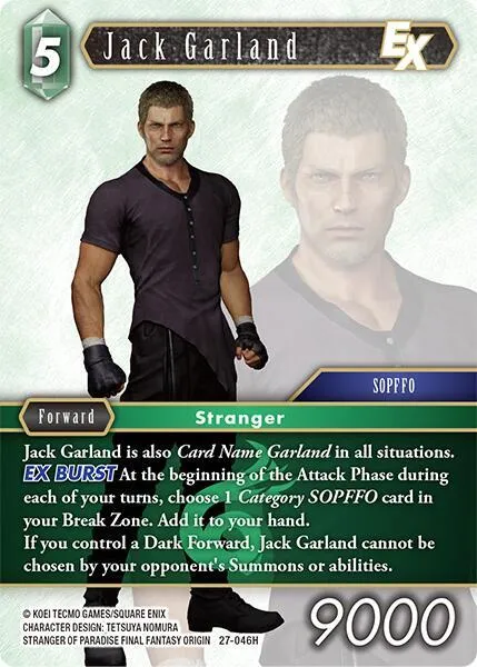 Jack Garland EX - Foil