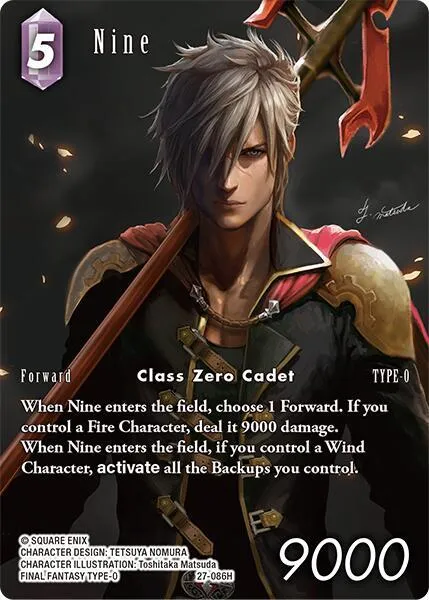 Nine - Full Art Foil