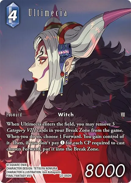 Ultimecia - Full Art Foil