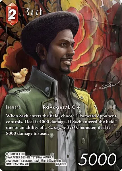 Sazh - Full Art