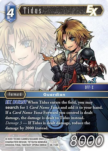 Tidus EX - Foil