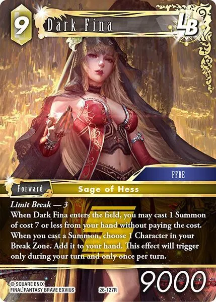 Dark Fina LB - Foil