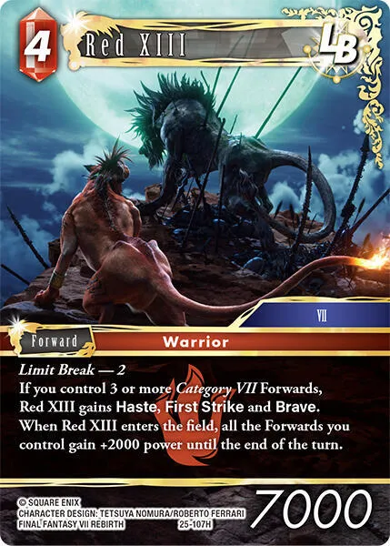Red XIII LB - Foil