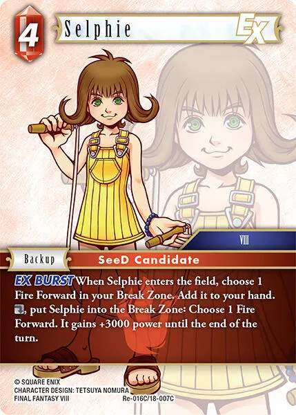 Selphie EX - Foil