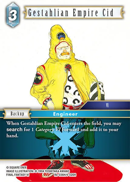 Gestahlian Empire Cid - Foil