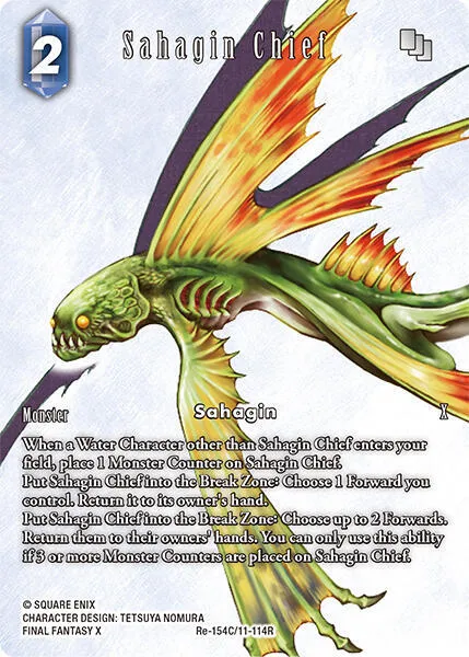 Sahagin Chief - Full Art