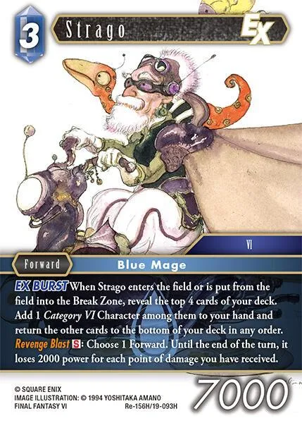 Strago EX - Foil