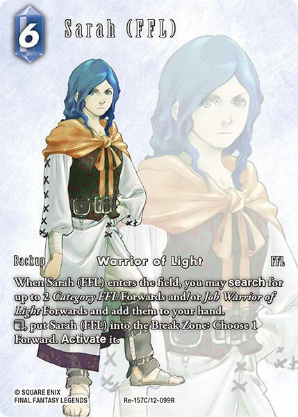 Sarah - Full Art