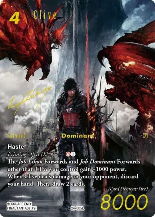 Clive - Full Art Signature