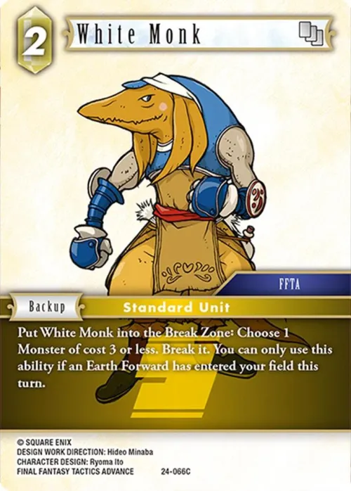 White Monk - Foil