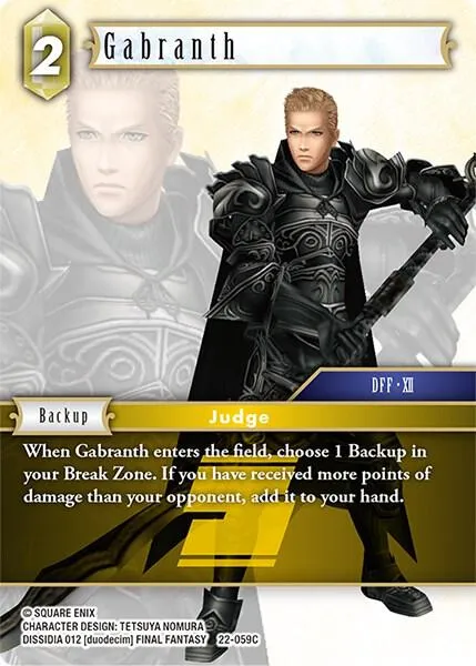 Gabranth - Foil