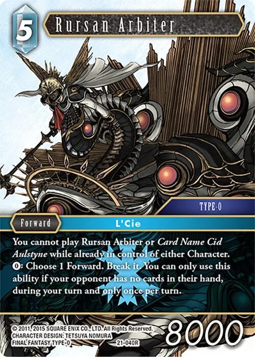 Rursan Arbiter - Foil